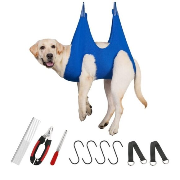 Dog Grooming Kit for Medium Dogs - Hammock, Ear & Eye Wipes, and MORE - Picture 2 of 7